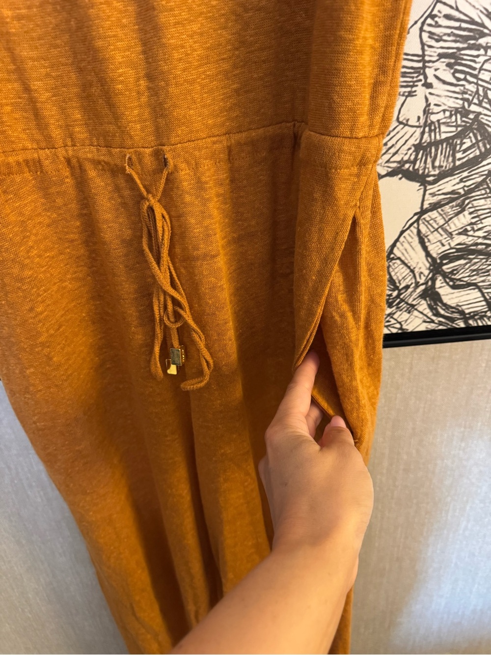 FARM Rust Brown Jumpsuit Romper - Picture 4 of 5